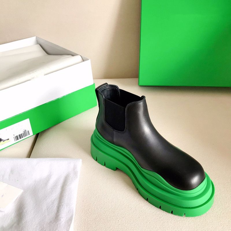 avocado/Green color Short boots