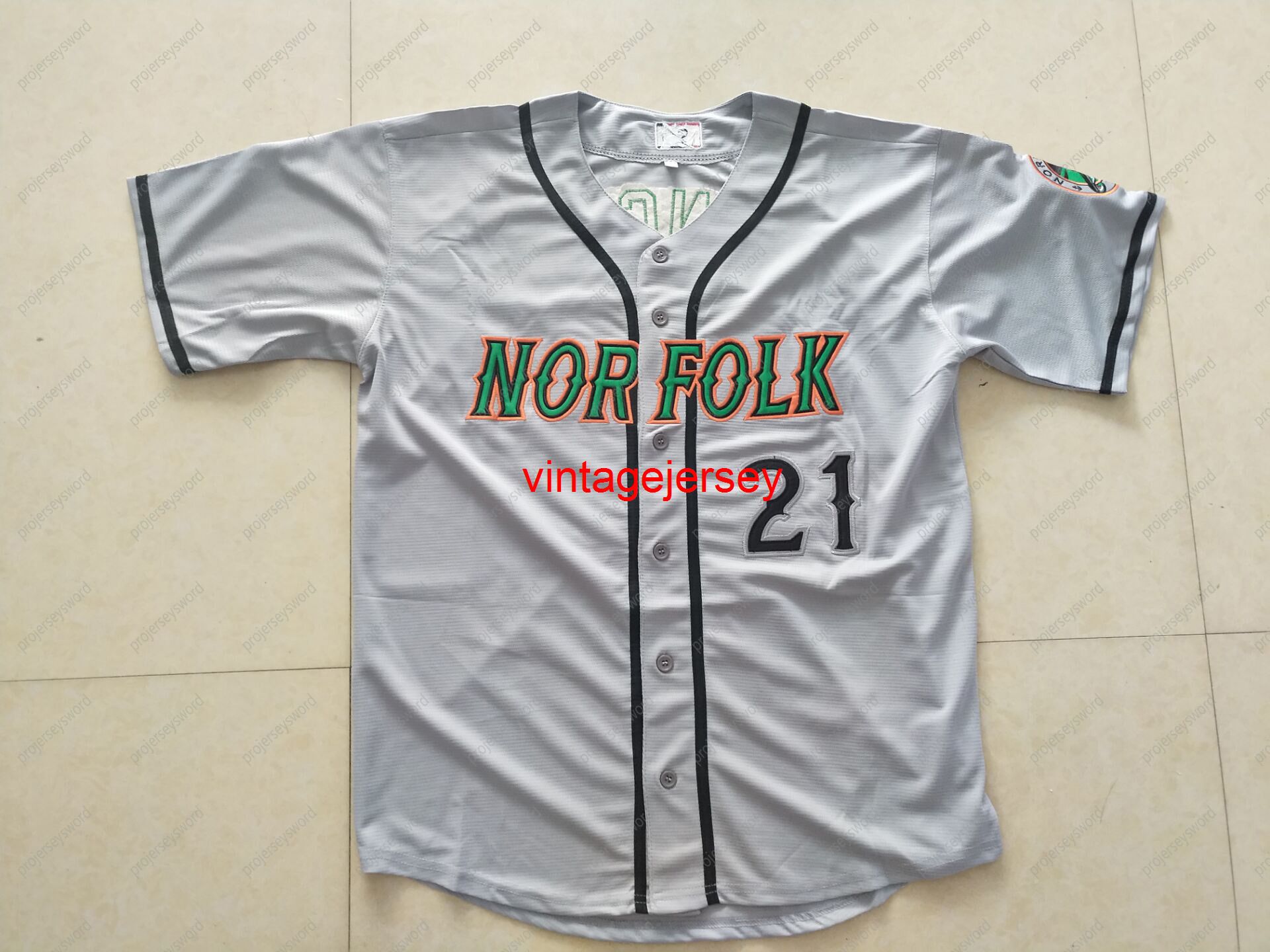Norfolk Tides Jersey 2019 Promotional Stadium Giveaways Ramon Sambo Gary  Kendall 100% Stitched Custom Mens Womens Youth Baseball Jerseys From 19,26  €