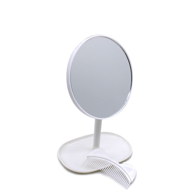 180 orejas giratorias de escritorio espejo espejo de maquillaje HD HD  Dormitorio redondo Tabla de espejos
