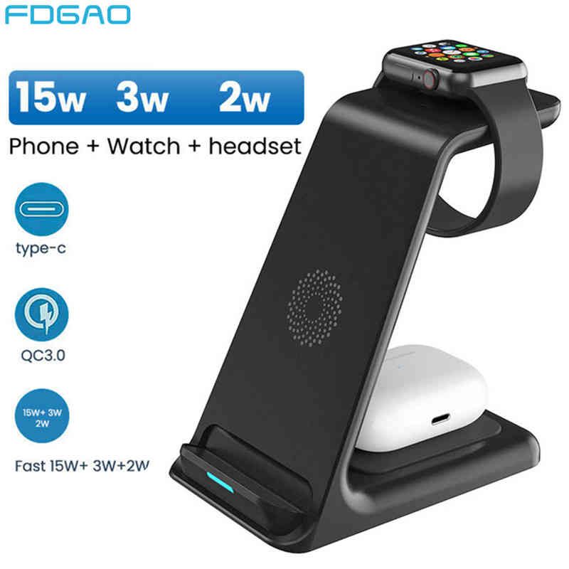 Dual Coils Phone Charger 2Pcs Qi Fast Wireless Charger Stand Wireless Charger Wireless Charging Stand Compatible with iPhone 13/13 mini/Pro/12/12 Mini/12 Pro Max/11 Pro/XS/XR/X/8 Galaxy S21/ S20/S10/S9/S8/Note 9 