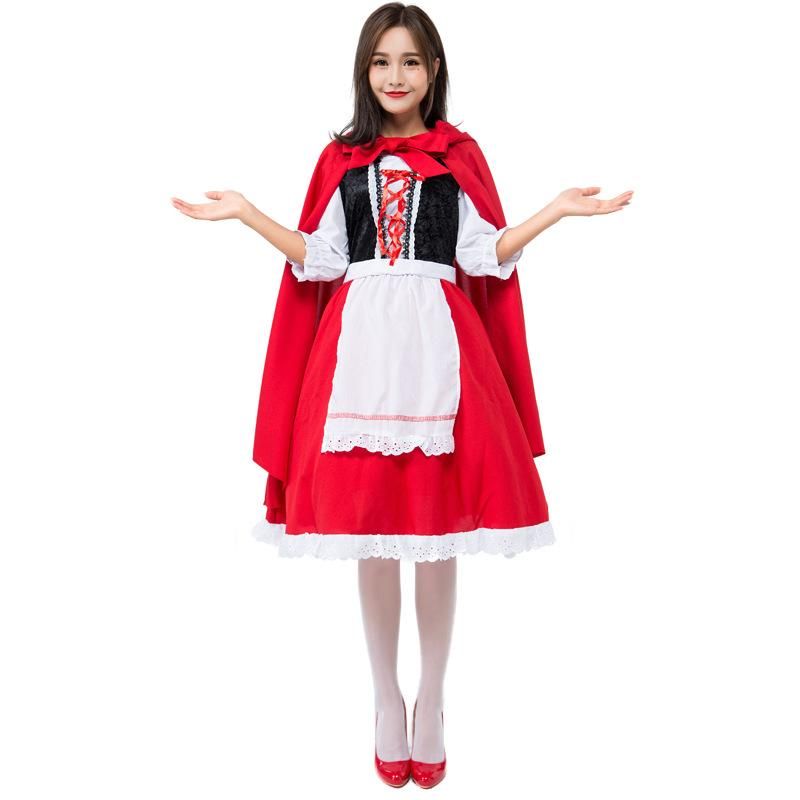 Discount Costume Accessories Petit Chaperon Rouge Cosplay Costumes Robe De  Femme Chambre Avec Cape Filles Fête Scène Top Costume Accessories Online  Shop | Dhgate.com