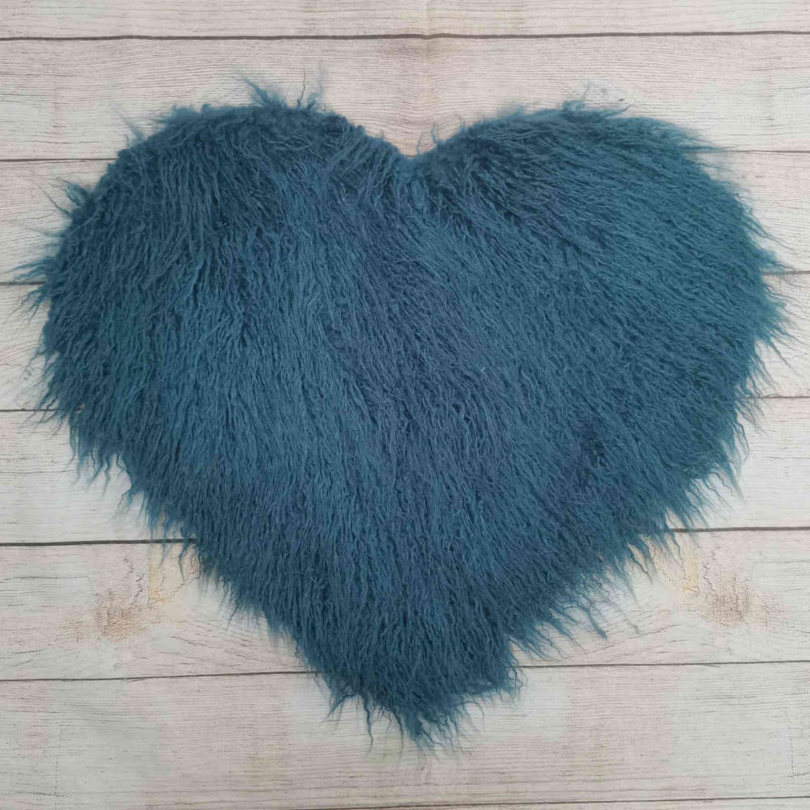 Сердце джинсы голубой