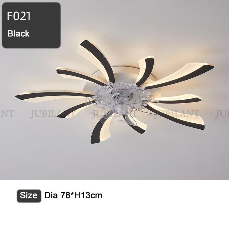 F021 Black Tri-Colors Dimmable 85-265V