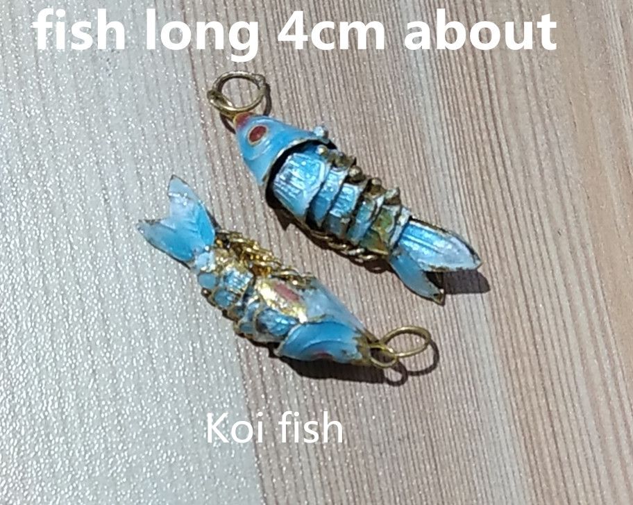 koi fish sky blue