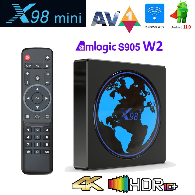 X mini X98 mini 4Go/64Go Android tv box à prix pas cher