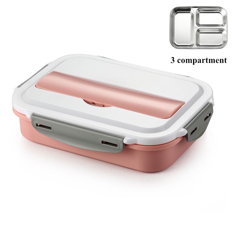 Pink 3Compartment