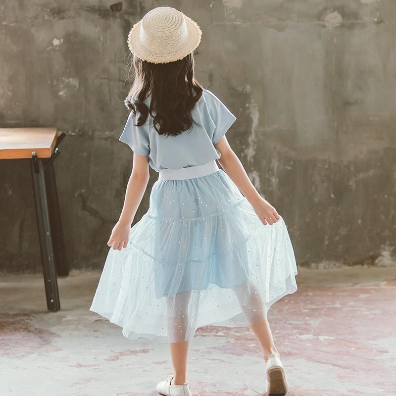 Compre Vestidos De Niña Lace 2022 Vestido De Verano Para Niñas Estilo  Casual Fiesta Niños Vestidos De Ropa Sólida Ropa Adolescente 6 8 10 12 14  Años A 25,14 € Del Volga | Es.Dhgate.Com