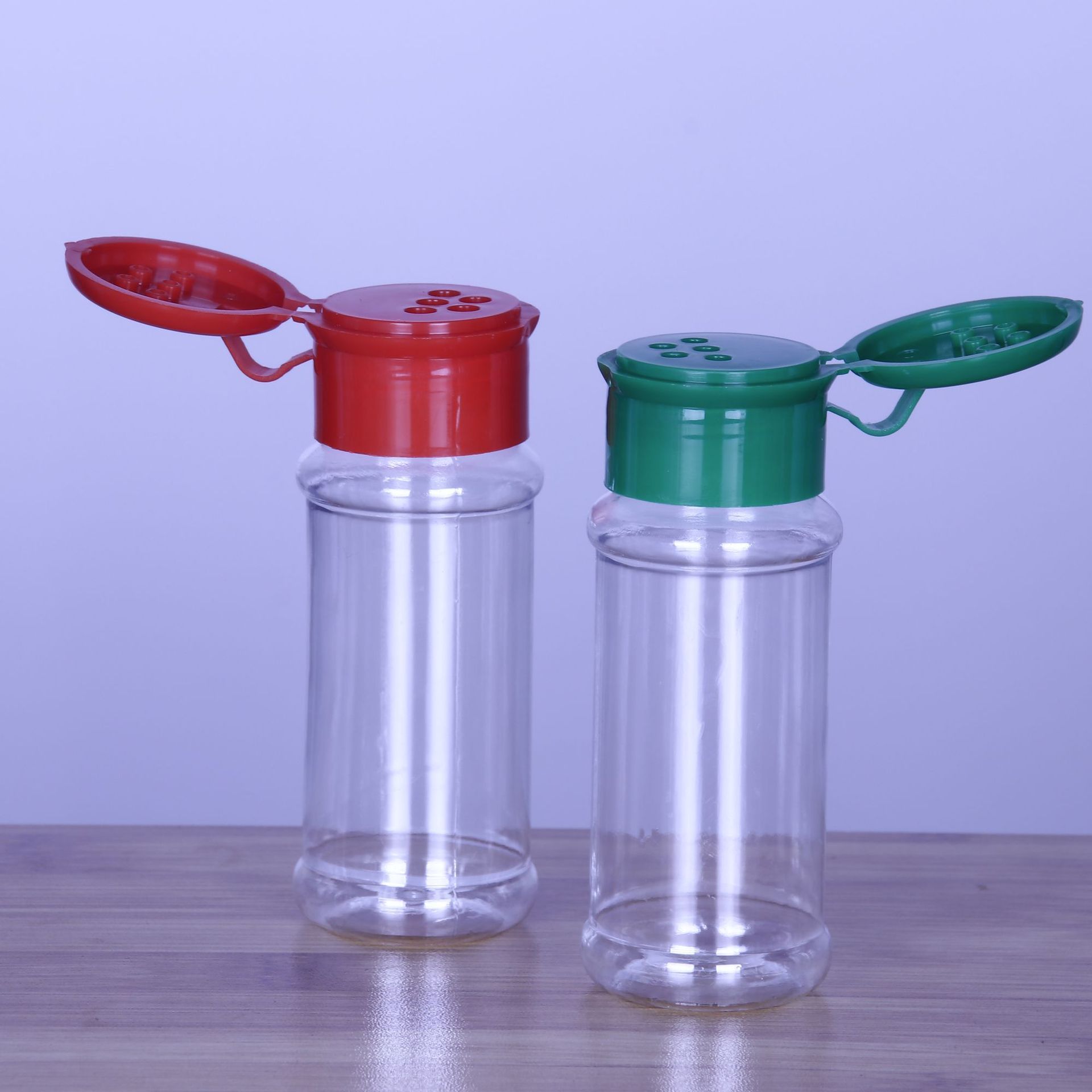 2021 Empty Plastic Spice Bottles Set For Storing BBQ Seasoning Salt