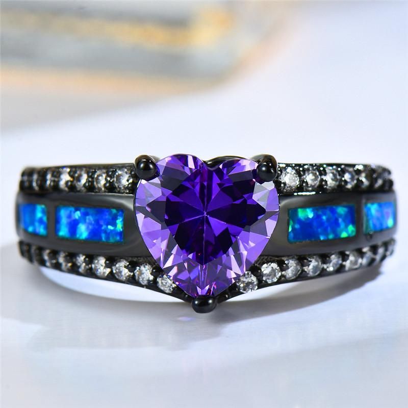 Blue Opal Purple