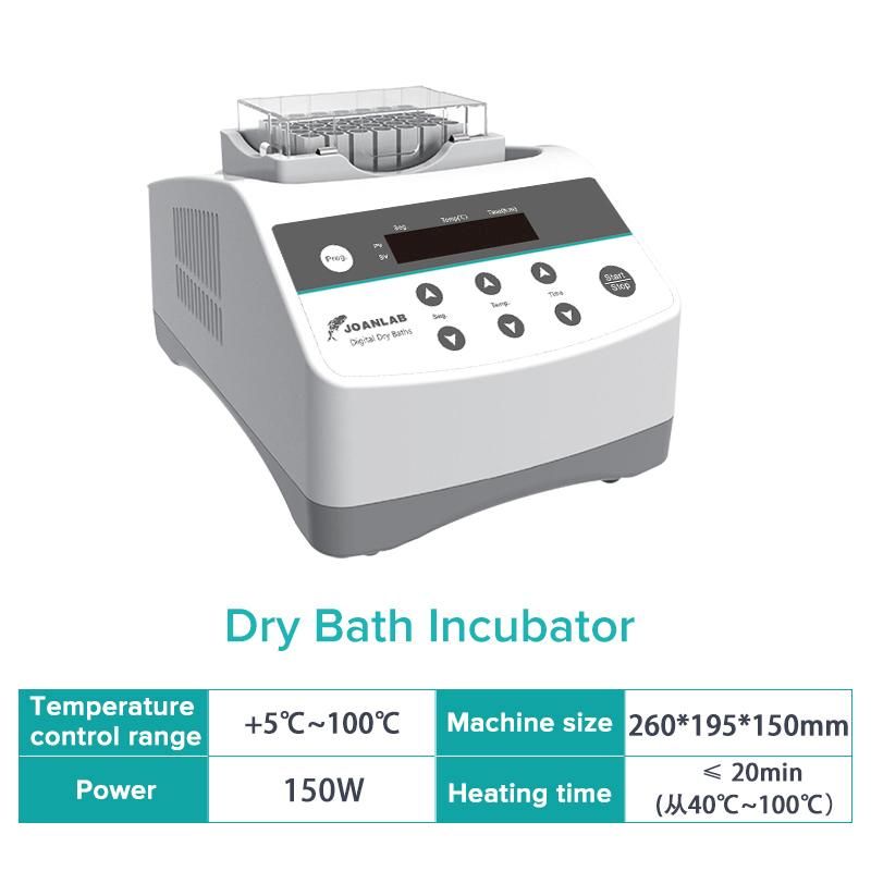 Kina Dry Bath Incubator EU-kontakt