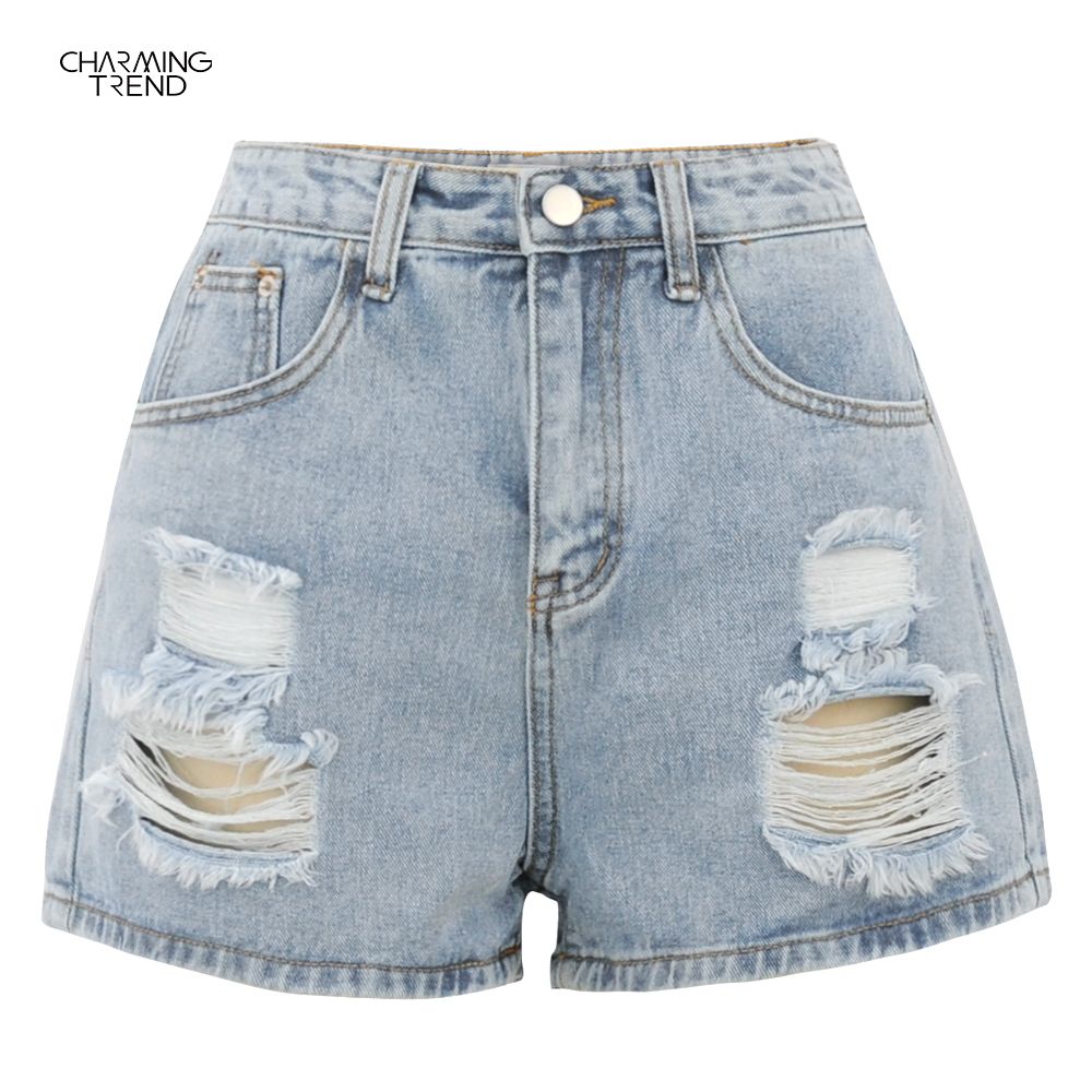 Compra Verano Pantalones Cortos Casuales Femenino Cintura Alta Pantalones  Cortos Moda Para Mujer Pantalones Cortos De Mezclilla Novio Estilo Denim De  Mezclilla Barato | Entrega Rápida Y Calidad | Es.Dhgate