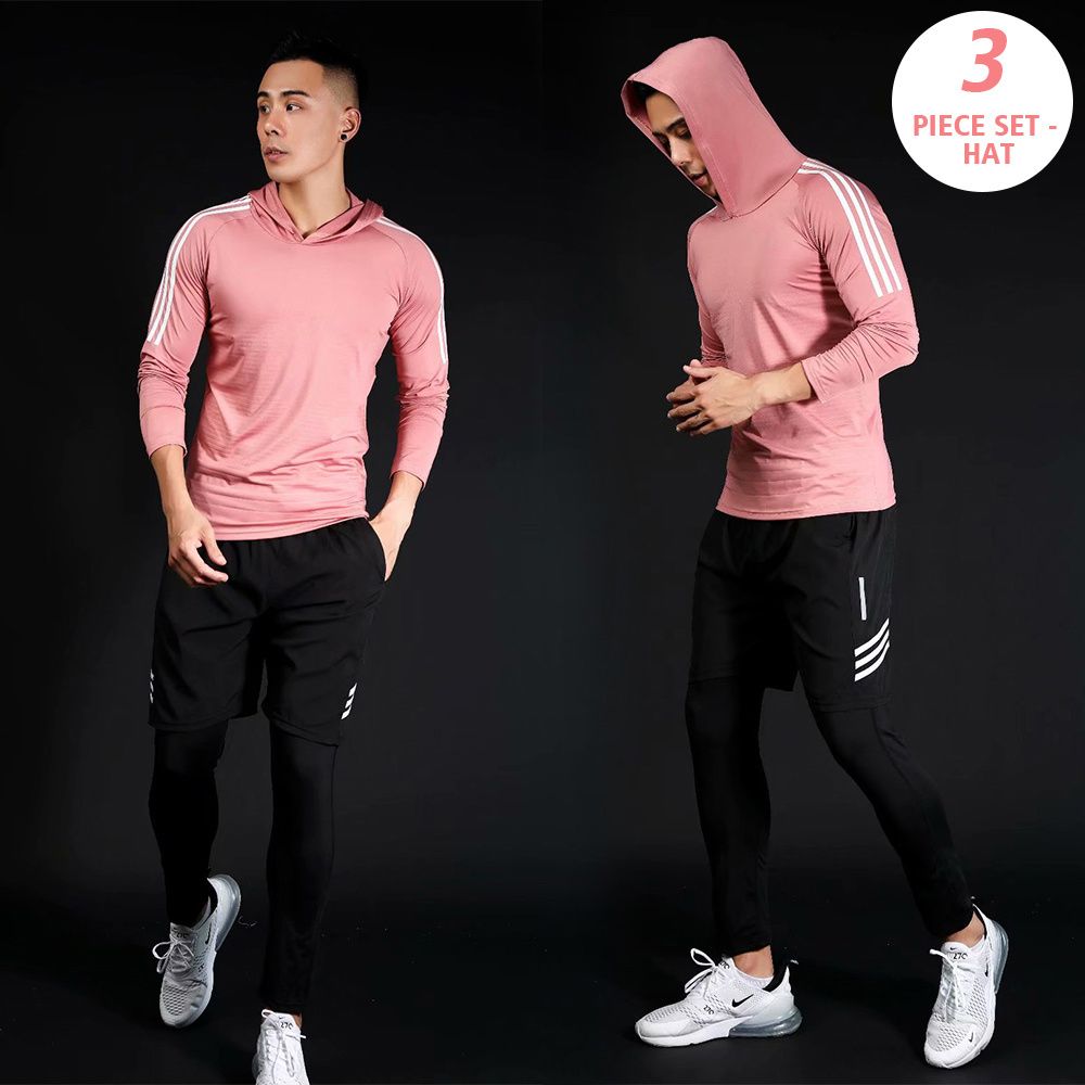 3 stycke set -pink