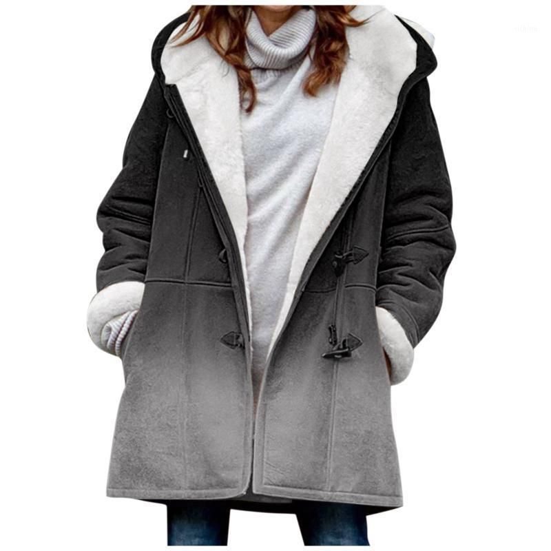 2021 Women Clothing New Hooded Jacket Print Wholesale Coat Loose Fashion Luxury 
