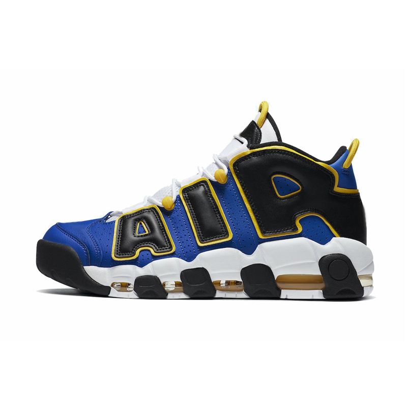 Compra Scottie Pippen Air Más UPTEMPOS 96 QS PRM Baloncesto Zapatos De  Baloncesto Para Mujer Lebron 18 Zapatillas Zapatillas Azul Azul Amarillo  Cargo Denim EE.UU. Tenis Con Caja Barato | Entrega Rápida