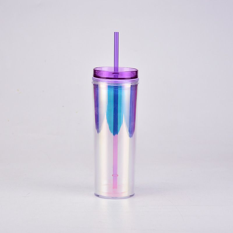 EcoJoy DIY 18oz Acrylic Tumblers Personalized, BPA Free, Double