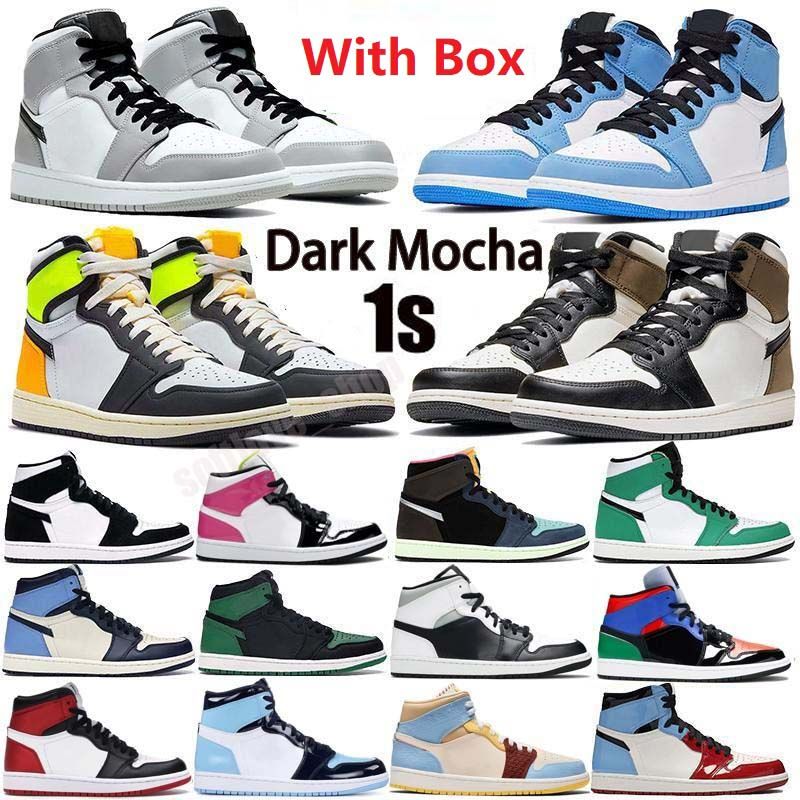 2022 High OG 1 Shoes 1s Mid Royal Toe 