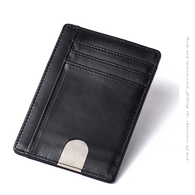 Titular de la tarjeta RFID estilo de la carpeta de múltiples funciones de luz de aluminio de seguridad sencilla Titular de la tarjeta RFID estilo de la carpeta de múltiples funciones de luz de aluminio de seguridad sencilla