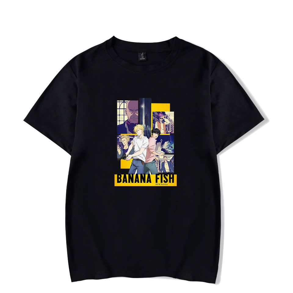 Compra All Match Banana Fish 2 Camiseta Hombres Mujeres Harajuku Cartón De  Algodón Tshirt Tops Tee Brand Ropa De Manga Corta De Gran Tamaño Camisetas  Barato | Entrega Rápida Y Calidad | Es.Dhgate