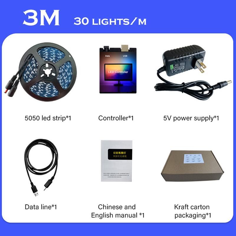 3M -30 lumières fiche US