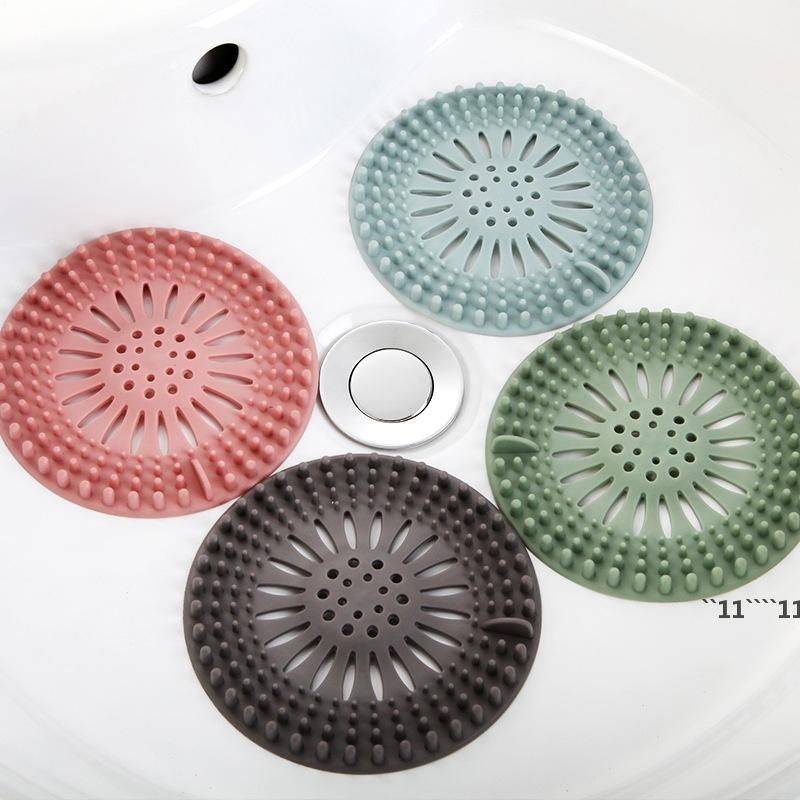 Anti-blocking Hair Catcher Plug Trap Shower Floor Drain Cover Sink Strainer Filter Portable Bathroom Kitchen Accessories RRA10667 Anti-blocking Hair Catcher Plug Trap Shower Floor Drain Cover Sink Strainer Filter Portable Bathroom Kitchen Accessories RRA10667
