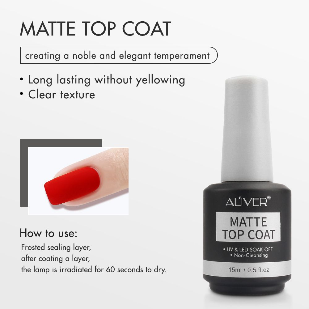 Top coat opaco