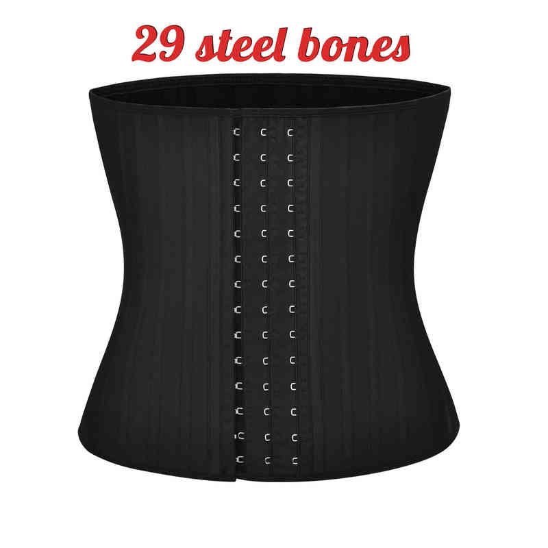 29 Steel Boned Black