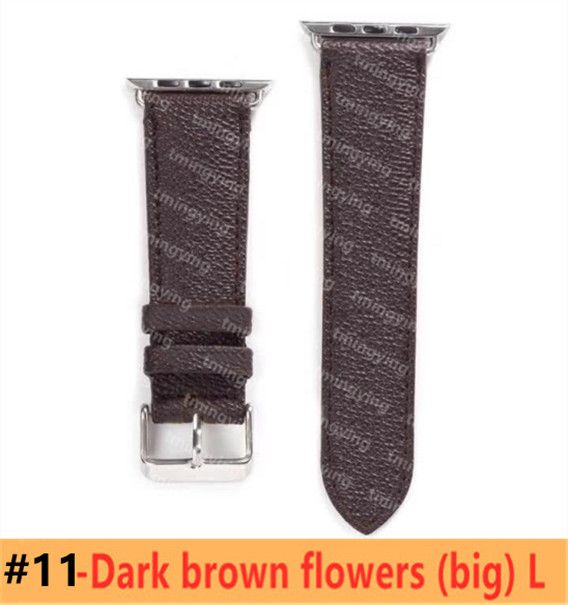 #11 Dark Brown Flowers (Big) L