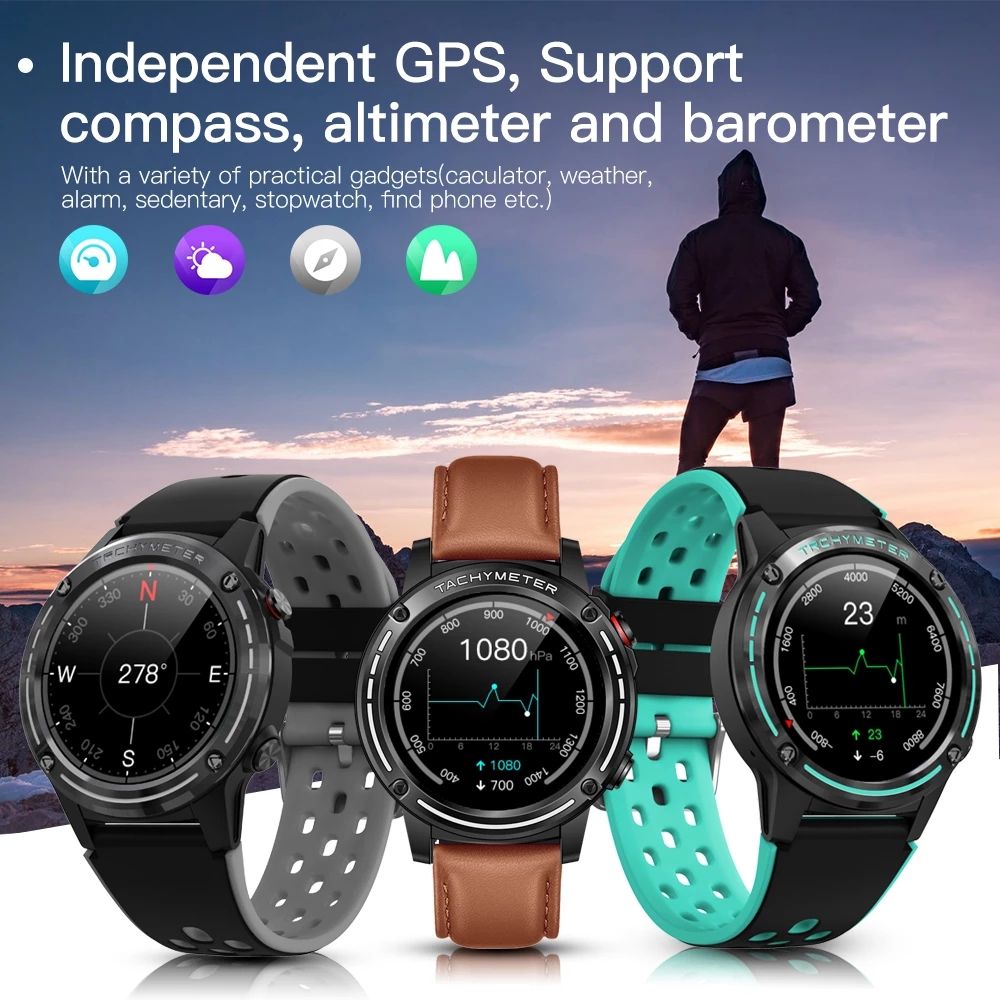GPS Smart Watch Men Women Sport Fitness Smartwatch 2021 Gandley M6 Compass  Heart Rate Monitor Waterproof Bluetooth Call|Smart Watches| - AliExpress