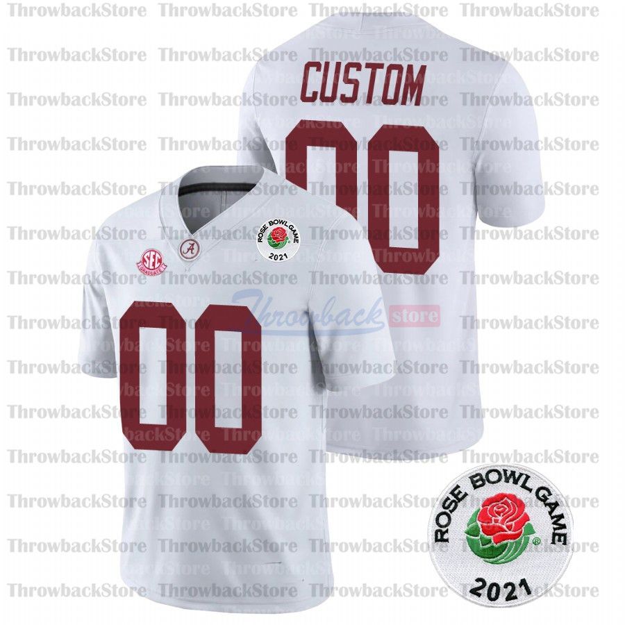 white with rose bowl patch