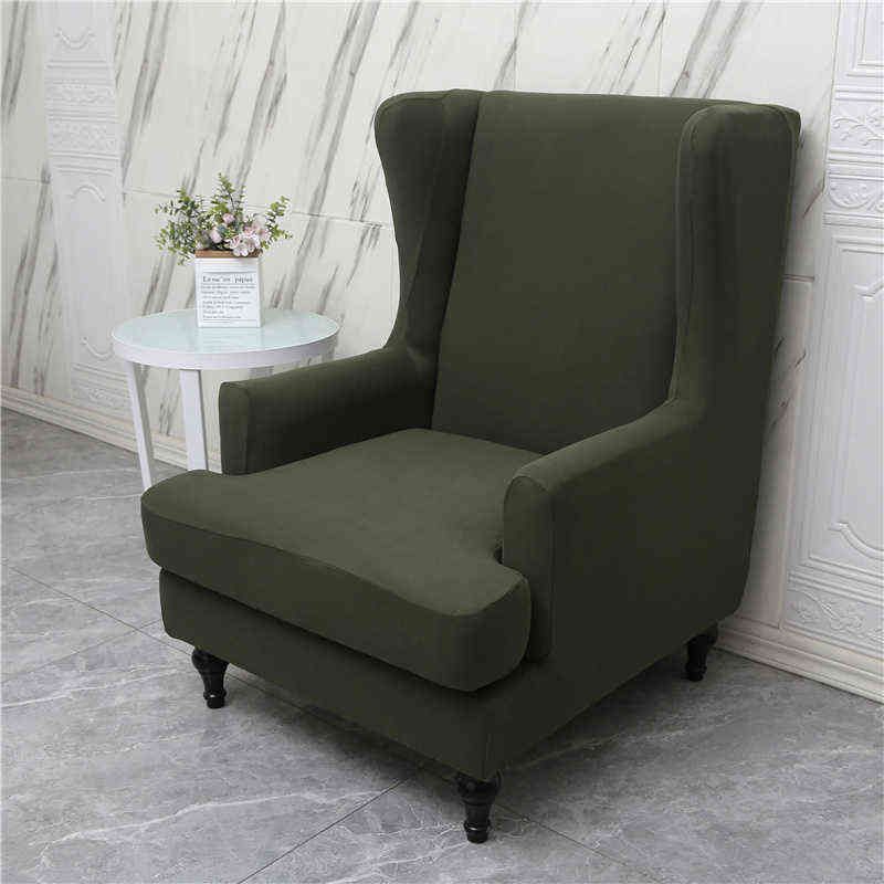 Dark Green-1set Chair Cover