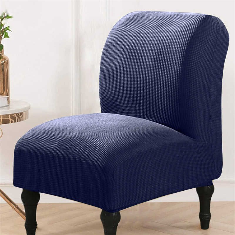 Couverture de chaise bleu marine-xl
