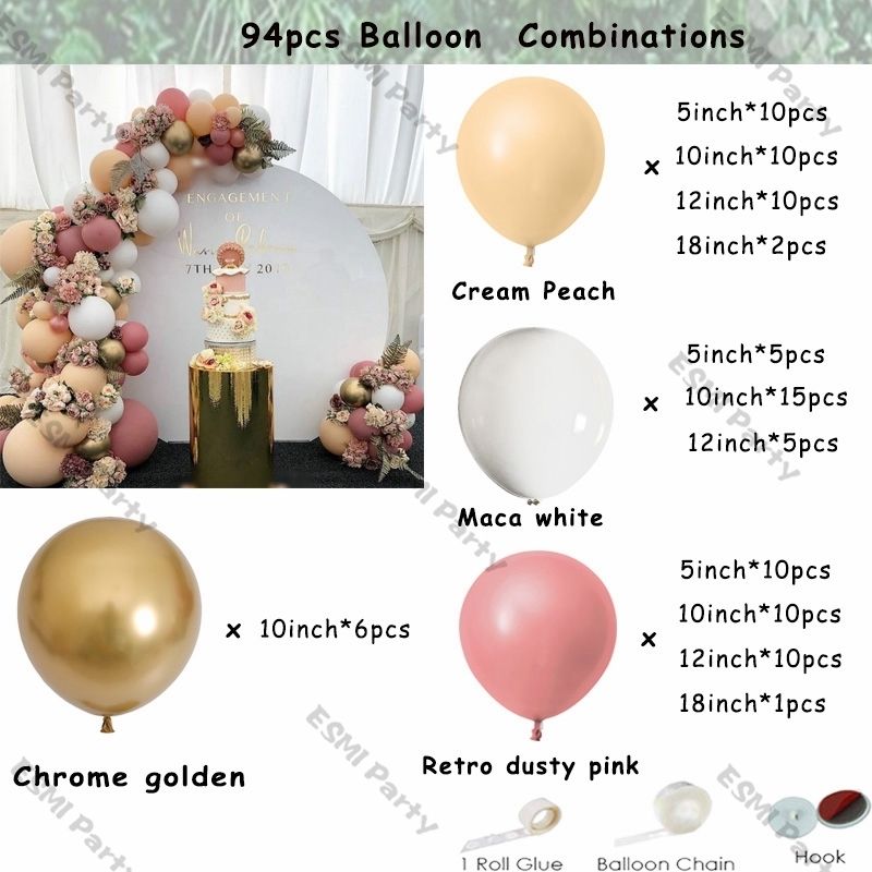 Ballon de 94pcs