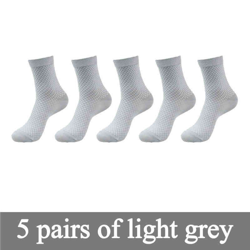 5 par ljusgrå