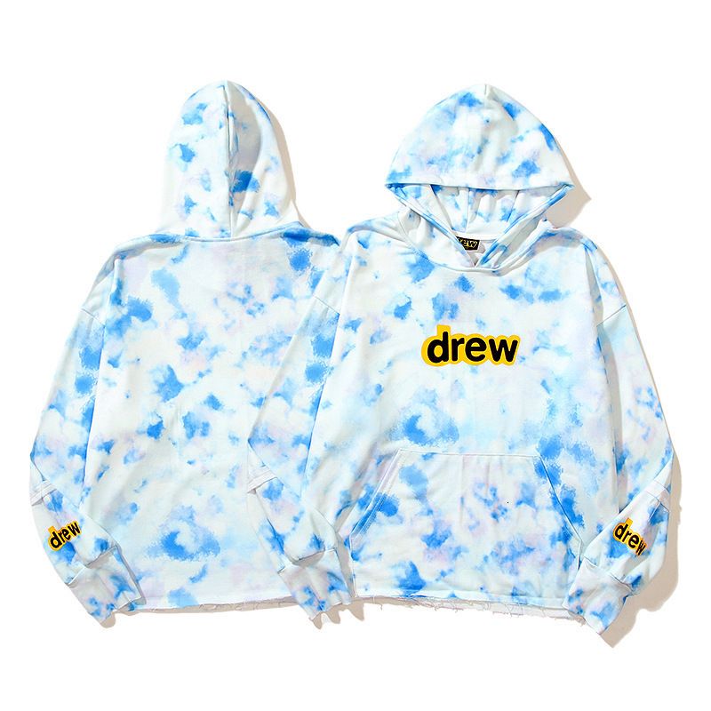 Compra Sudaderas Con Capucha Para Hombre Sudaderas Chao Brand Drew Cielo  Azul Nubes Blanco Corbata Teñido Flojo Biber Flojo Biber Misso Masculino  Femenino Pareja Terry Jacket Coat Pullover Barato | Entrega Rápida