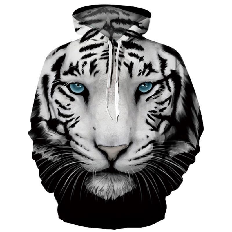 Acquistare Felpe Con Cappuccio Da Uomo Belle Felpe Belle Occhi Blu Tigre  Bianco Stampa Uomini / Donne Cappelloni Hooded Tracksuit Tops Outdoor 3D  Outwear YXQL755 Economico | Consegna Veloce E Qualità | DHgate Italy