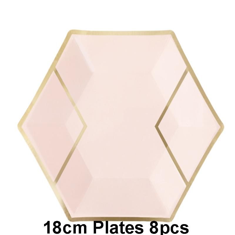 7inch plate 8pcs
