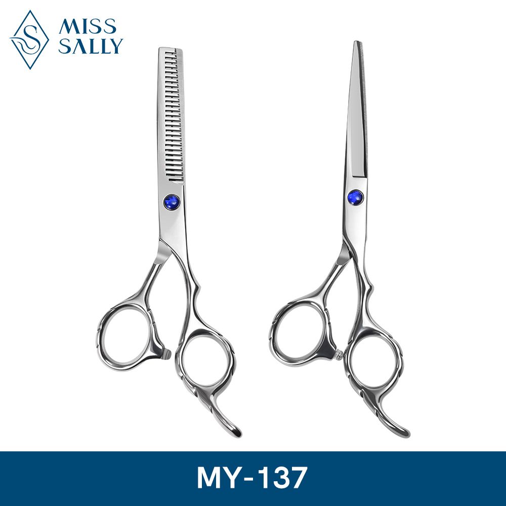 Miss Sally Hair Scissors 6 Inch Cutting Thinning Styling Tool Stainless