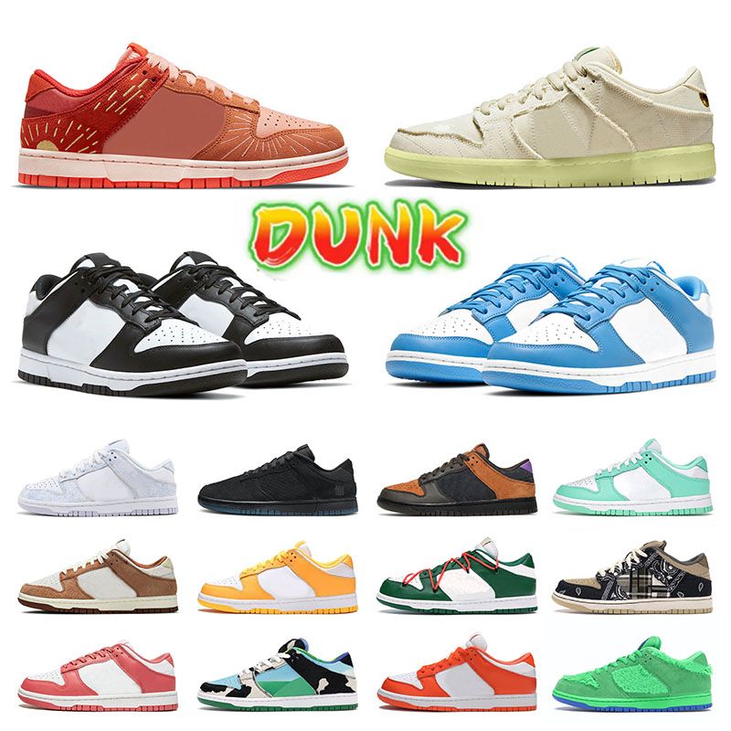 Shop Shoes&Sandals Online, Low Original Basketball Shoes SB X TS Mummy Off UNC Coast Womens Trainers Medium Olive Black White Undefeated Sports Sneakers With As Cheap As $31.09