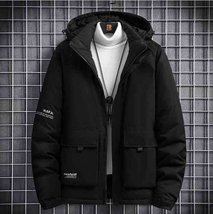 Compra Chaquetas Para Hombres Para Hombre De La Chaqueta De Invierno De  Invierno Con Capucha Con Capucha De Abrigo Grueso Diseñador Parkas De Lujo  Para Hombres De Lujo Pareja Parka Top Winters