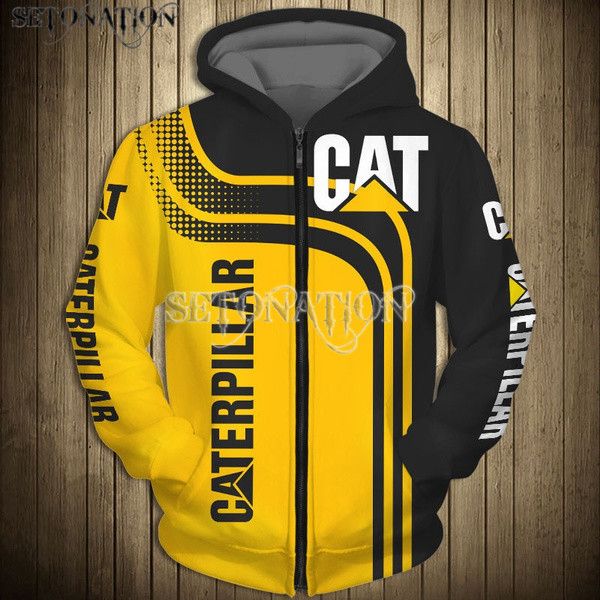 Compre Designer Hoodie Caterpillar Funny Fashion Mangas Largas Mangas  Largas Cremallera / Sudaderas Con Capucha / Sudaderas / Chaqueta / Para  Hombres / Mujeres Dropshipping A 14,56 € Del Youtrr88 | Es.Dhgate.Com