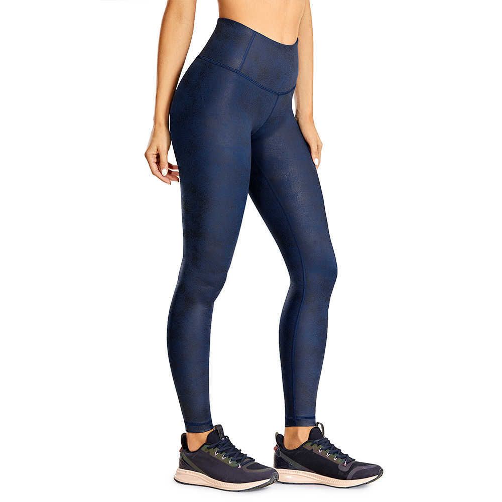 CRZ YOGA Mujer Deportivos Leggings Mallas Fitness Pantalones de Cintura Alta 71cm