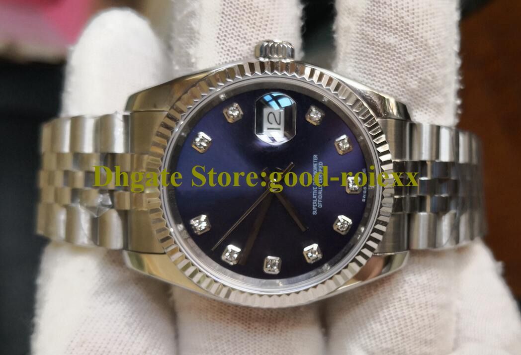 Blue Crystal Dial