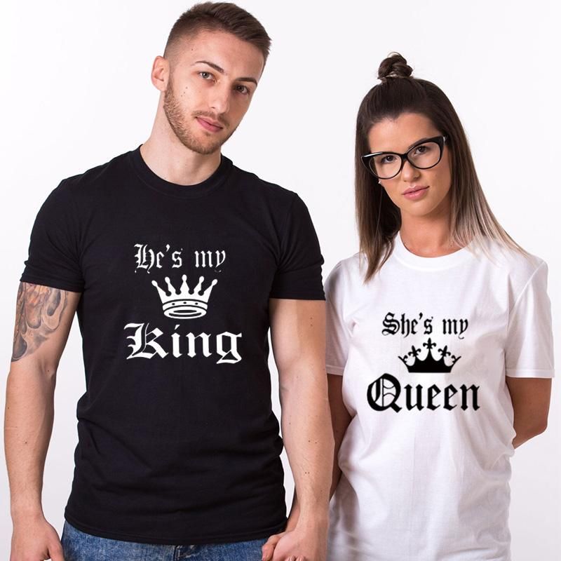 Funny Couple Matching Tshirt Cute Hes 