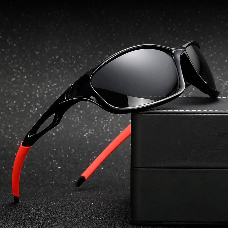 선글라스 2021 편광 남성 여성 클래식 사각형 플라스틱 운전 태양 안경 남성 패션 블랙 그늘 UV400