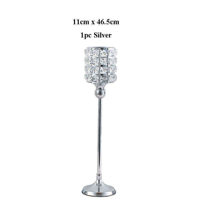 1 pc 46.5cm silver