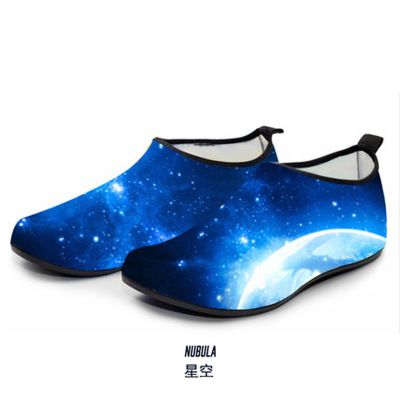 starry sky beach socks