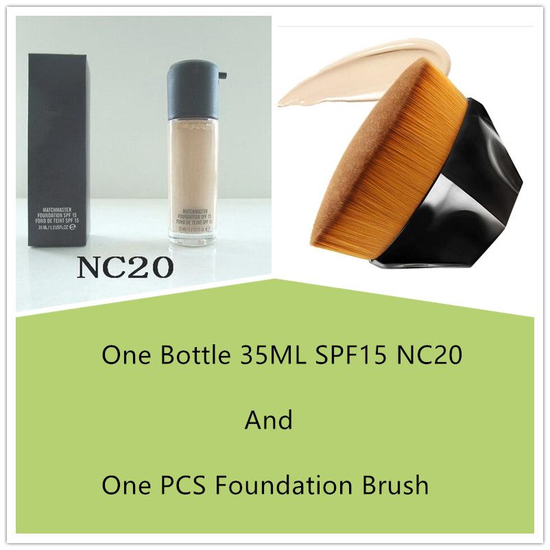 NC20 + Foundation Brush