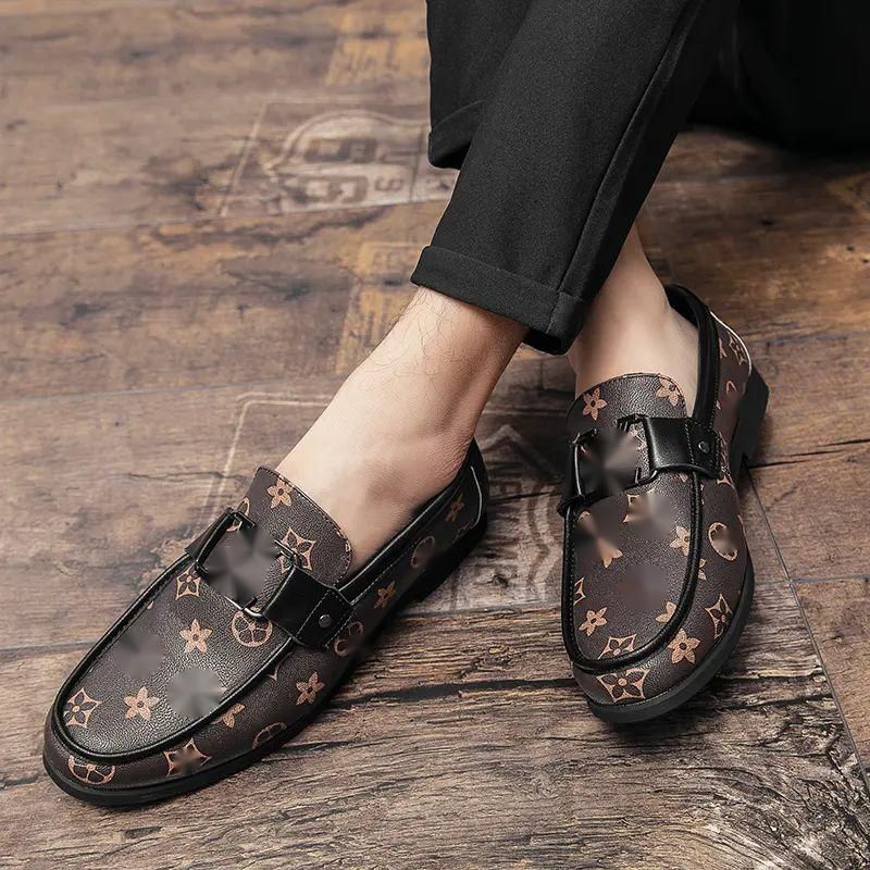 Dress Shoes Men Shoes Loafers Pu Leather Fashion Classic