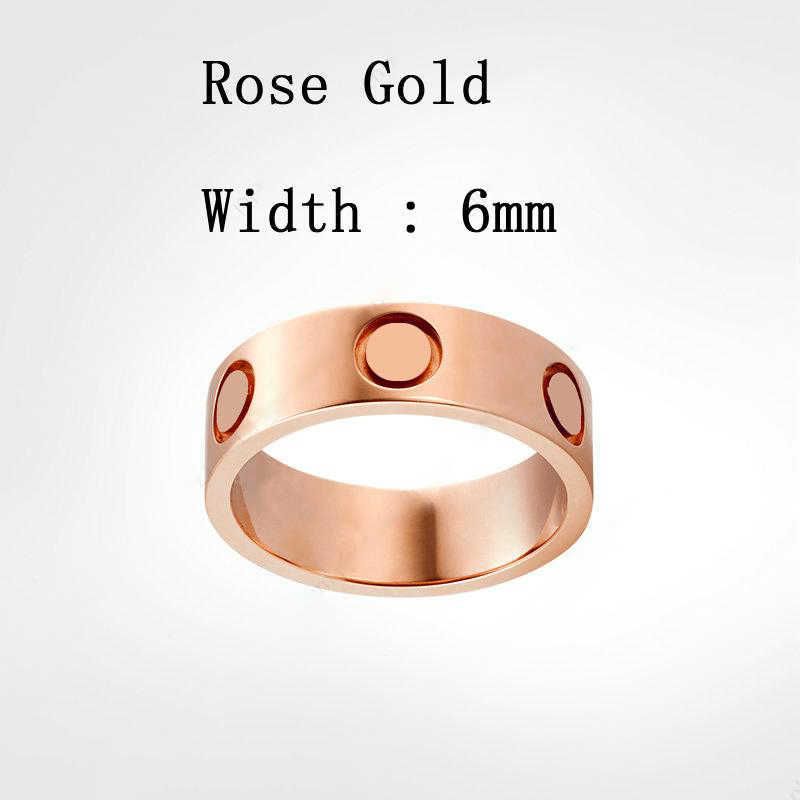 Rosa guld (6 mm)