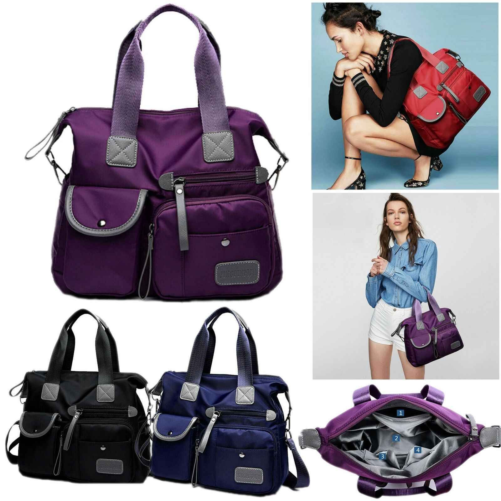 multi pocket travel bolsa
